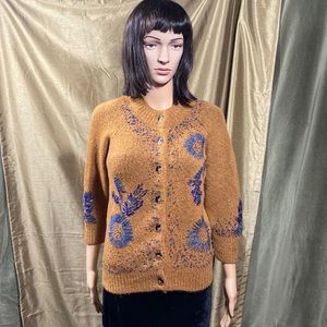 🌸 Field Flower earthy cardigan